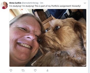 Student with spoodle attached - Copy